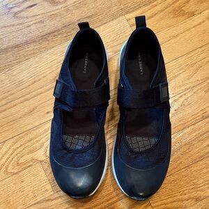 Lands' End Women's Black Slip-On Sneakers